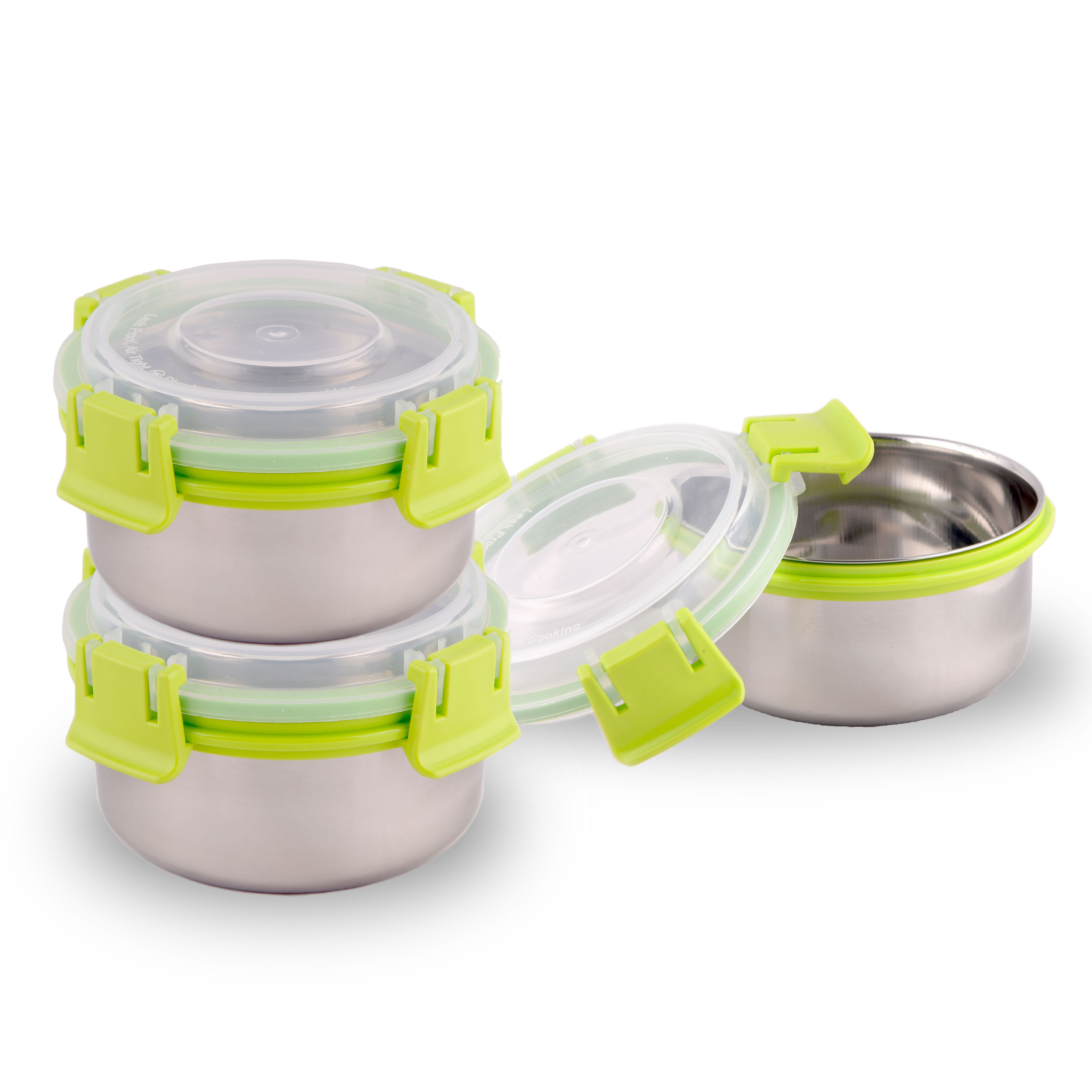 Buy R K HANDICRAFTS STAINLESS STEEL LOCK AND LOCK SMALL LUNCH BOX SET