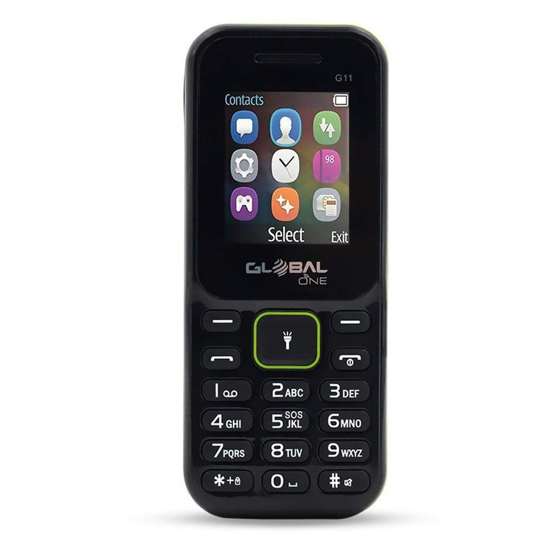 Buy Global G11 keypad Mobile Phone with 2 Sim Card Slot Memory Card