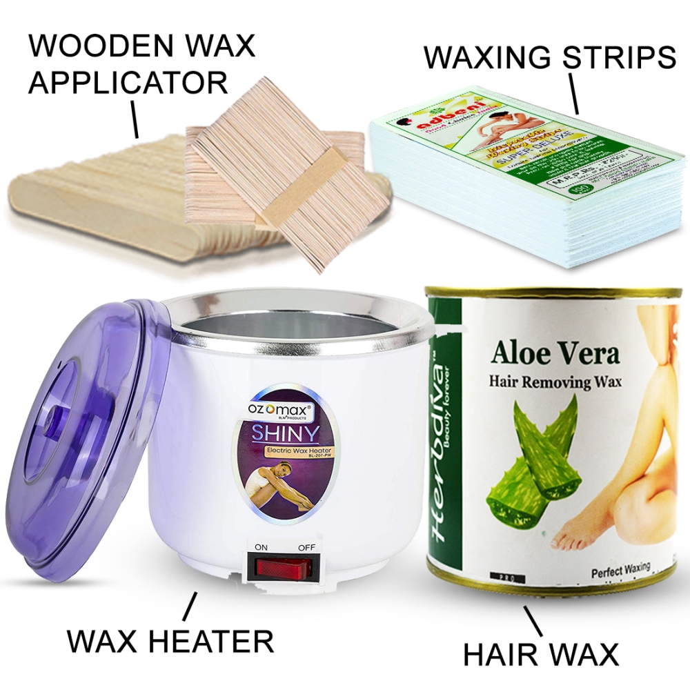 Buy Adbeni Complete Waxing Combo Kit With Facial Kit, (GC1278), Pack