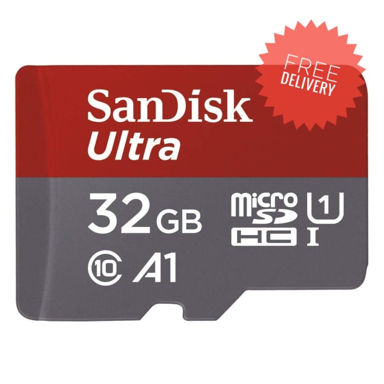 SanDisk Ultra 32 GB Micro SDHC Class 10 98 MB/s Memory Card