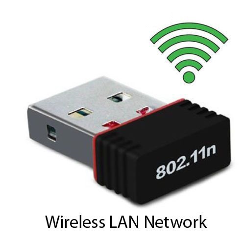 Crystal Digital Wireless Wi Fi Nano USB WiFi Adapter Dongle 450MBPS 802.11N