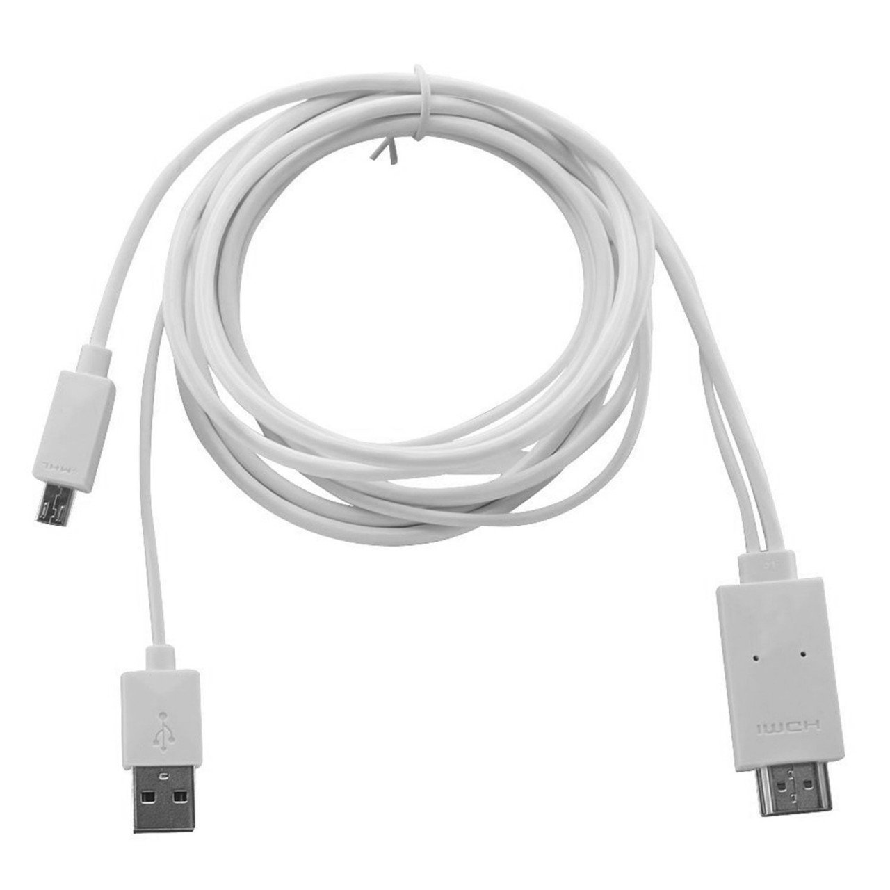 5 Pin 11 Pin Micro USB MHL to HDMI 1080P HD TV Cable Adapter for Android Phone,Black