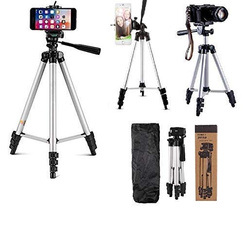 Buy 3110 Tripod Stand for Phone and Camera Adjustable Aluminium Alloy ...