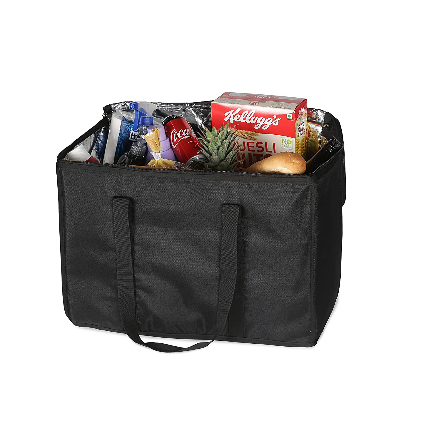 Buy Shoppers Stoppers Foldable Insulated Grocery Shopping Bag Online ...