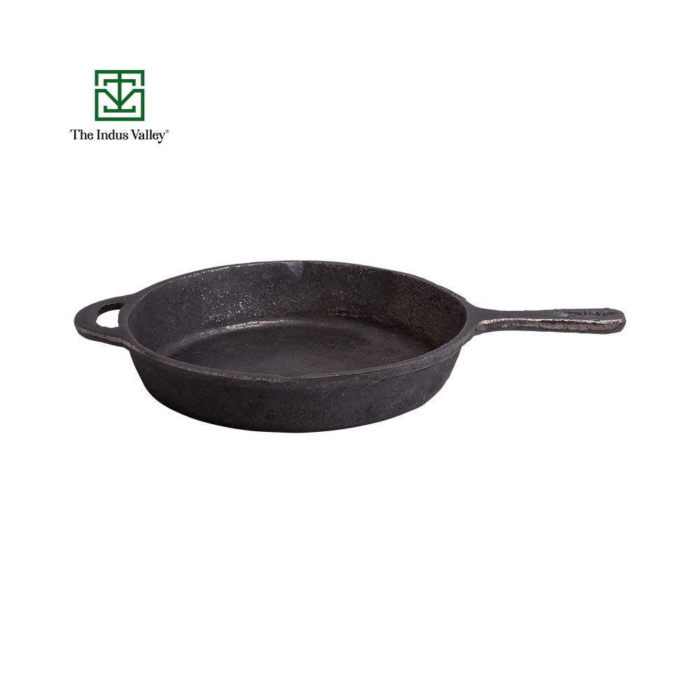 Buy The Indus Valley Cast Iron Cookware 1.5L Skillet, 10 Inch Pre
