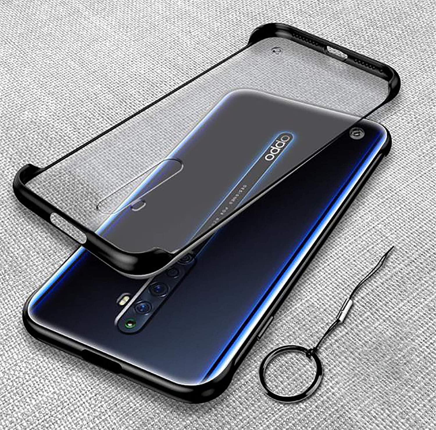 Buy chevron Frameless Back Cover for Oppo Reno 2Z / Reno 2f Ultra Thin