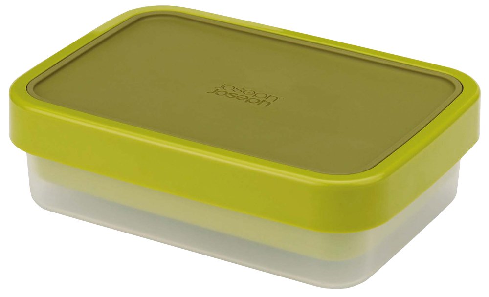 Buy Joseph Joseph Go Eat Compact 2-in-1 Plastic Lunch Box, Green Online ...