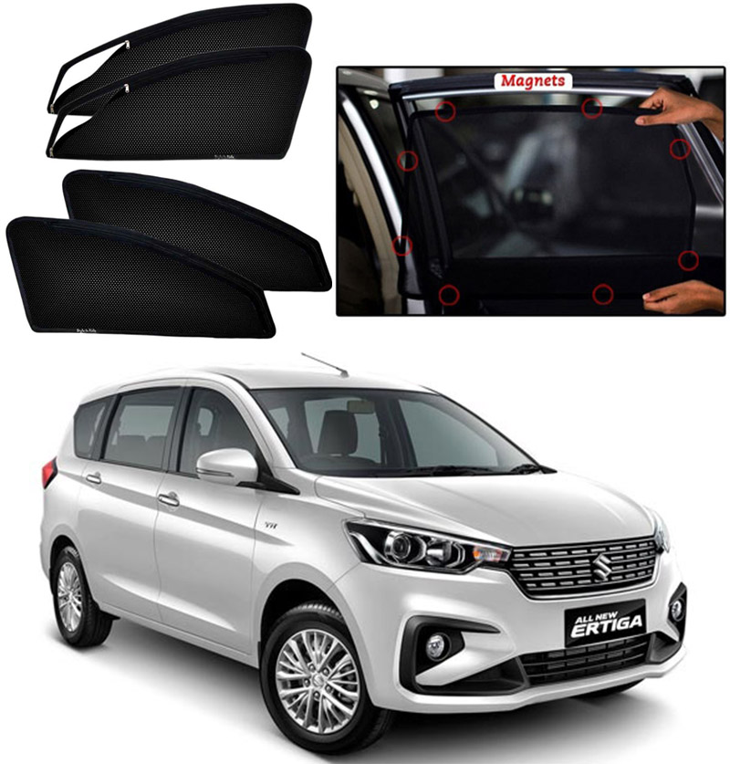 Buy ZIPPER SUN SHADES CAR CURTAINS Maruti Suzuki Ertiga (2019