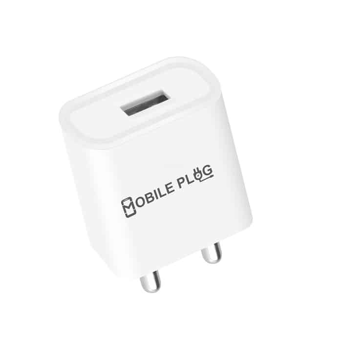 Mobile Plug MCD 110 2A Mobile Charger With Detachable Cable  White, Cable Included 
