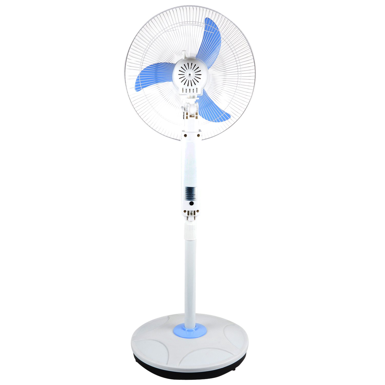 Rechargeable emergency light fan. , Fans