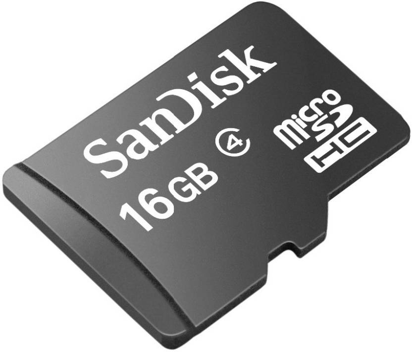 SanDisk Micro SDHC Class 4 Memory Card 16 GB