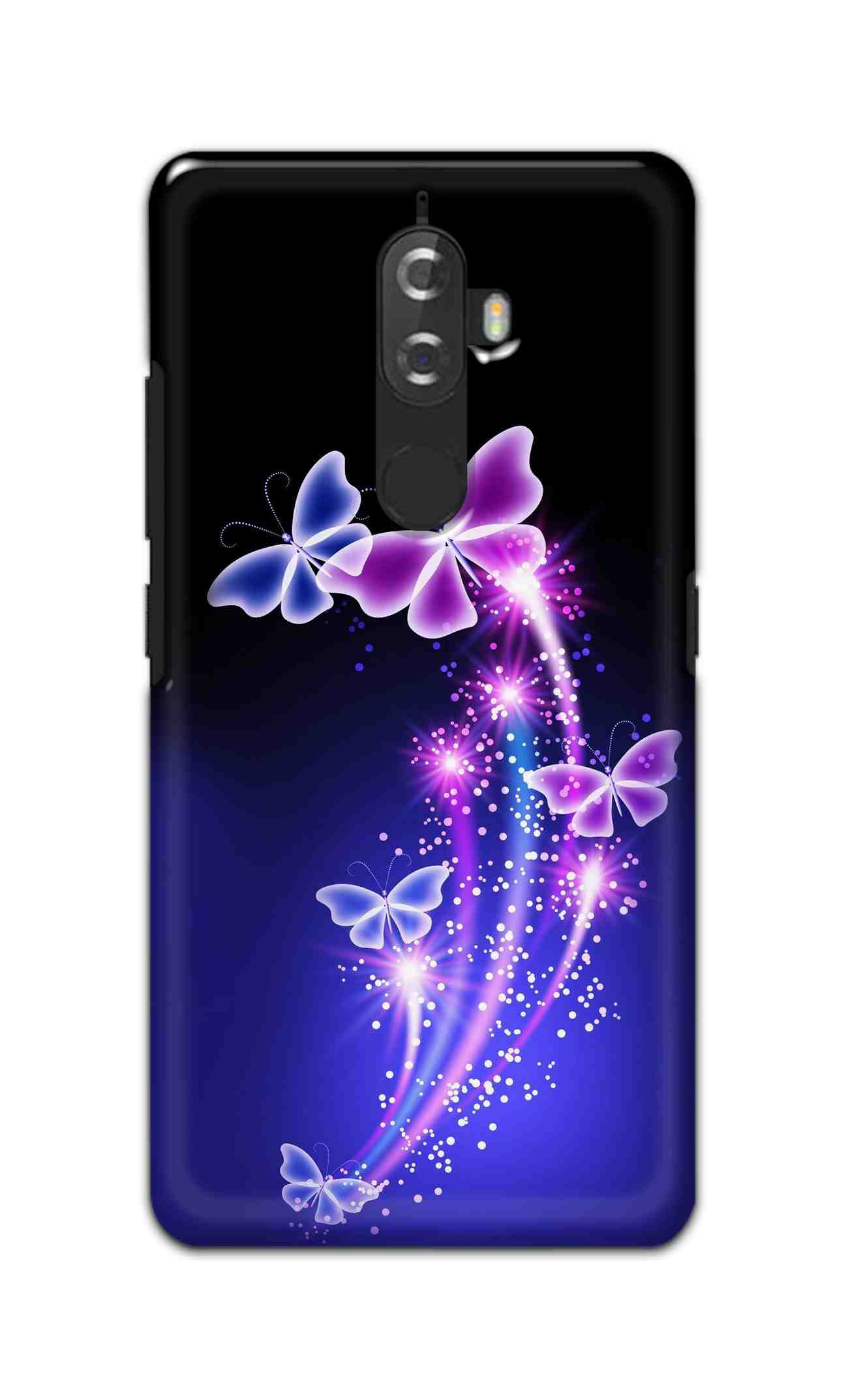 Digimate Hard Matte Printed Designer Cover Case For Lenovo K8 Plus