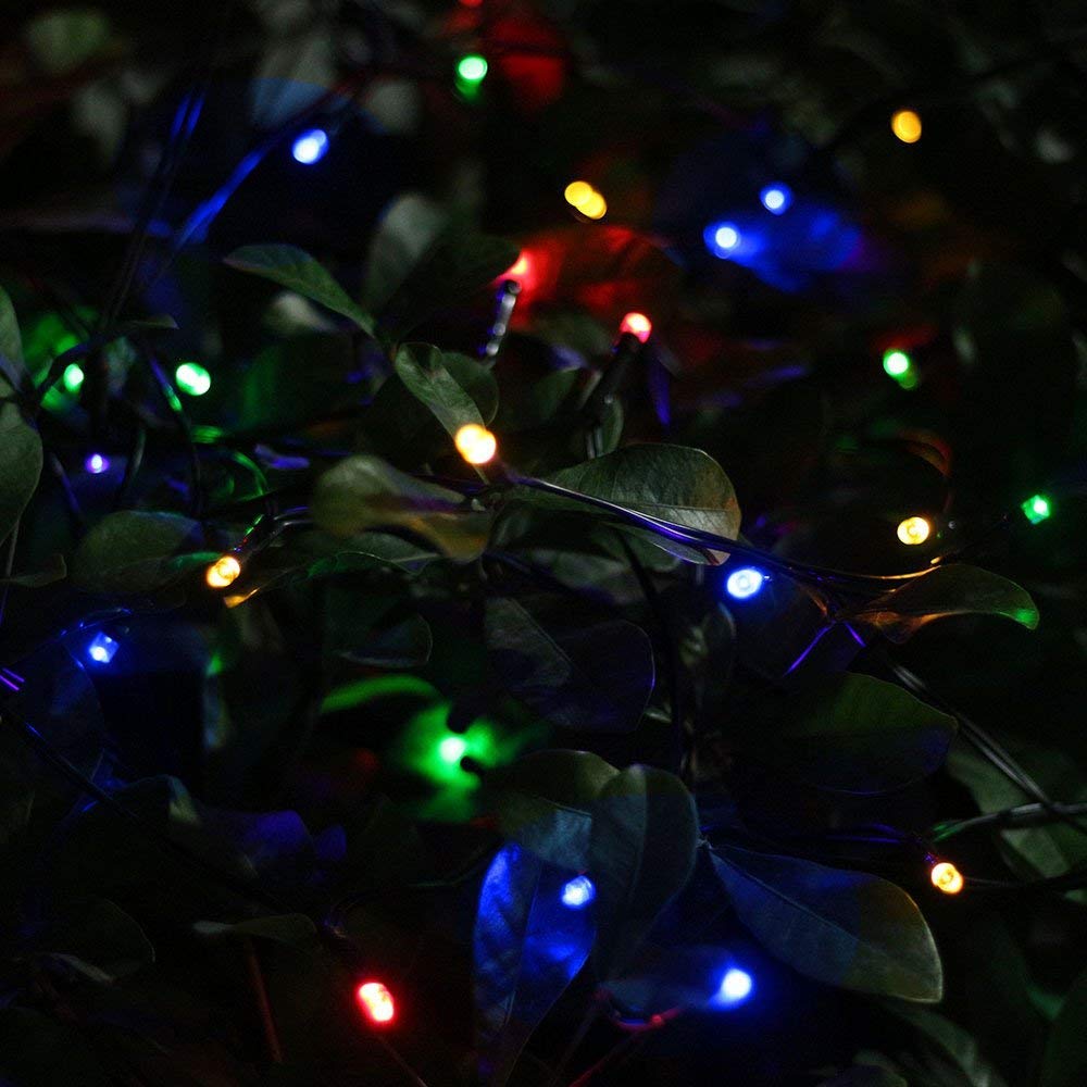 Buy OSM ENTERPRISES 200 LEDs 45M Black/White Wire Fairy String Tree ...