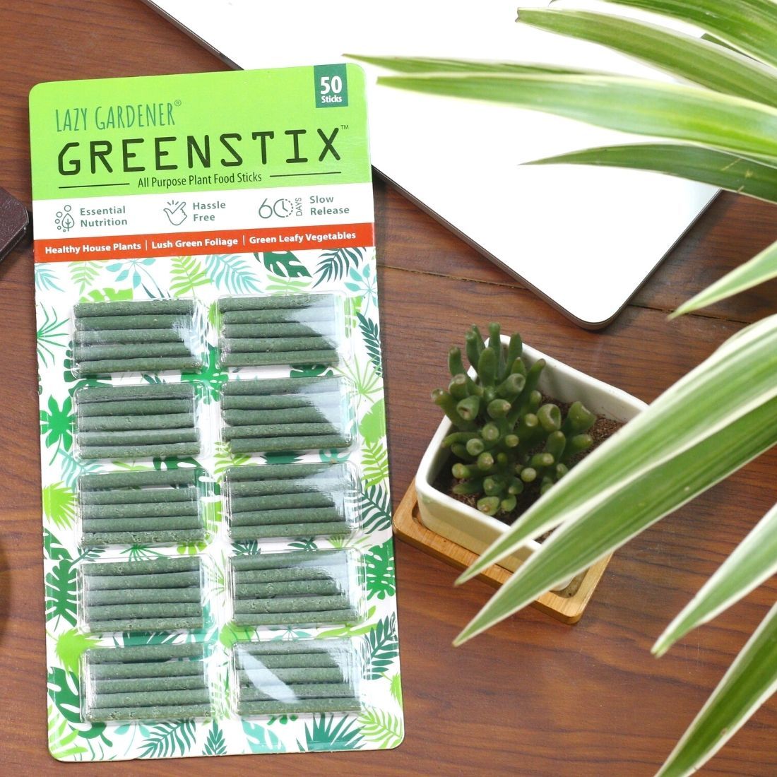 Buy Lazy Gardener GreenStix All Purpose Plant Fertilizer Sticks for