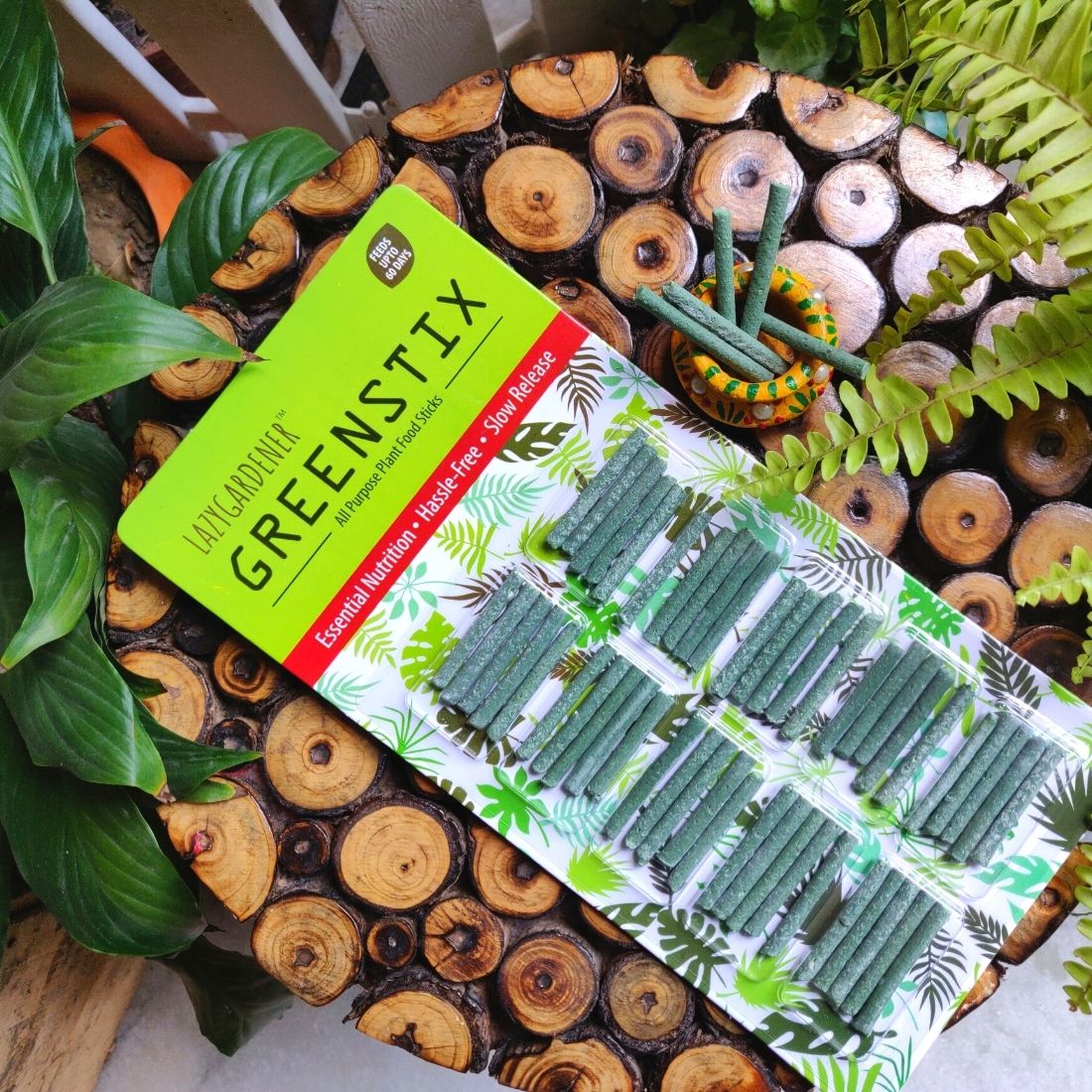 Buy Lazy Gardener GreenStix All Purpose Plant Fertilizer Sticks for