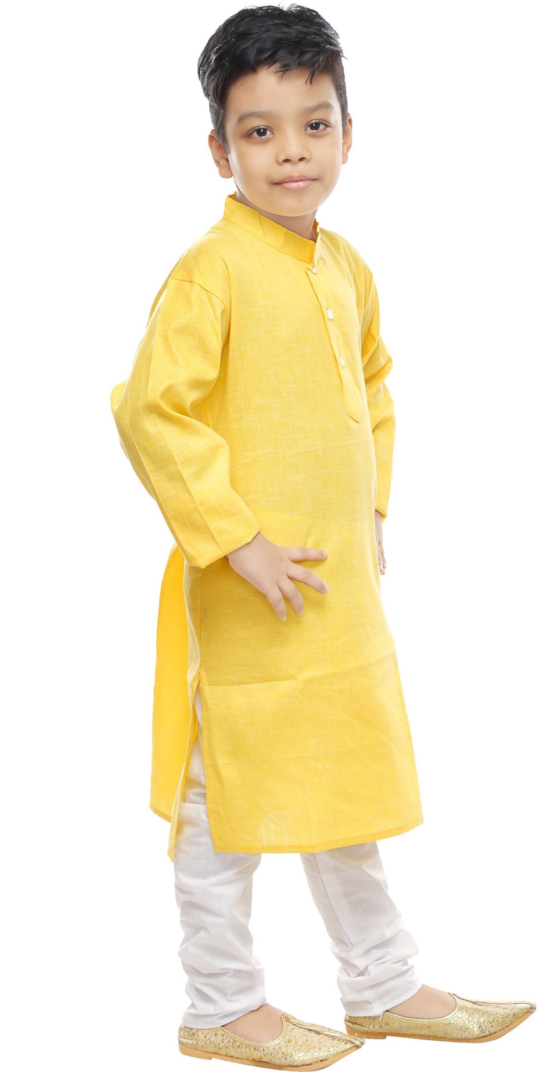 Buy SBN Cotton Yellow Kurta Payjama For Boys Online Get 68 Off