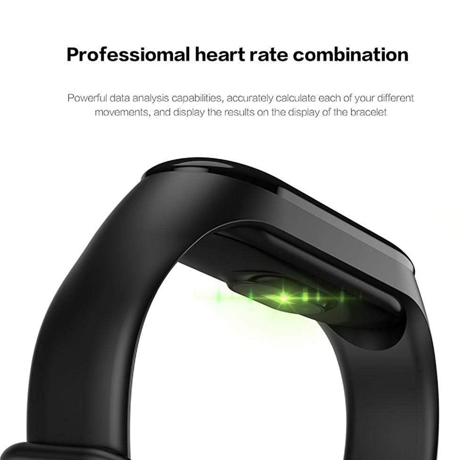 Buy Smart Fitness M3 Bluetooth Heart Rate Monitor, Distance, Steps