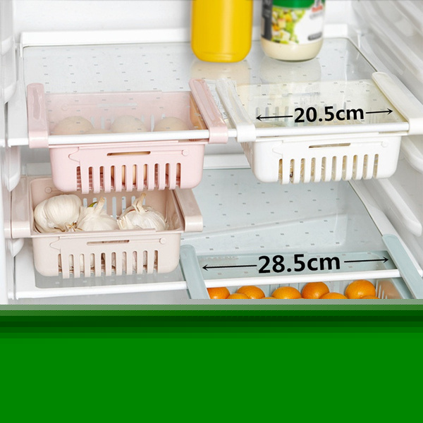 Rotek Multi Purpose Plastic Storage Rack Organizer for Refrigerators Color May Vary 1 Piece