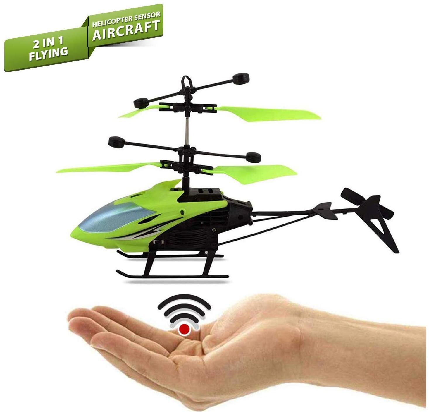 Buy Exceed Induction Type 2-in-1 Flying Indoor Helicopter with Remote ...