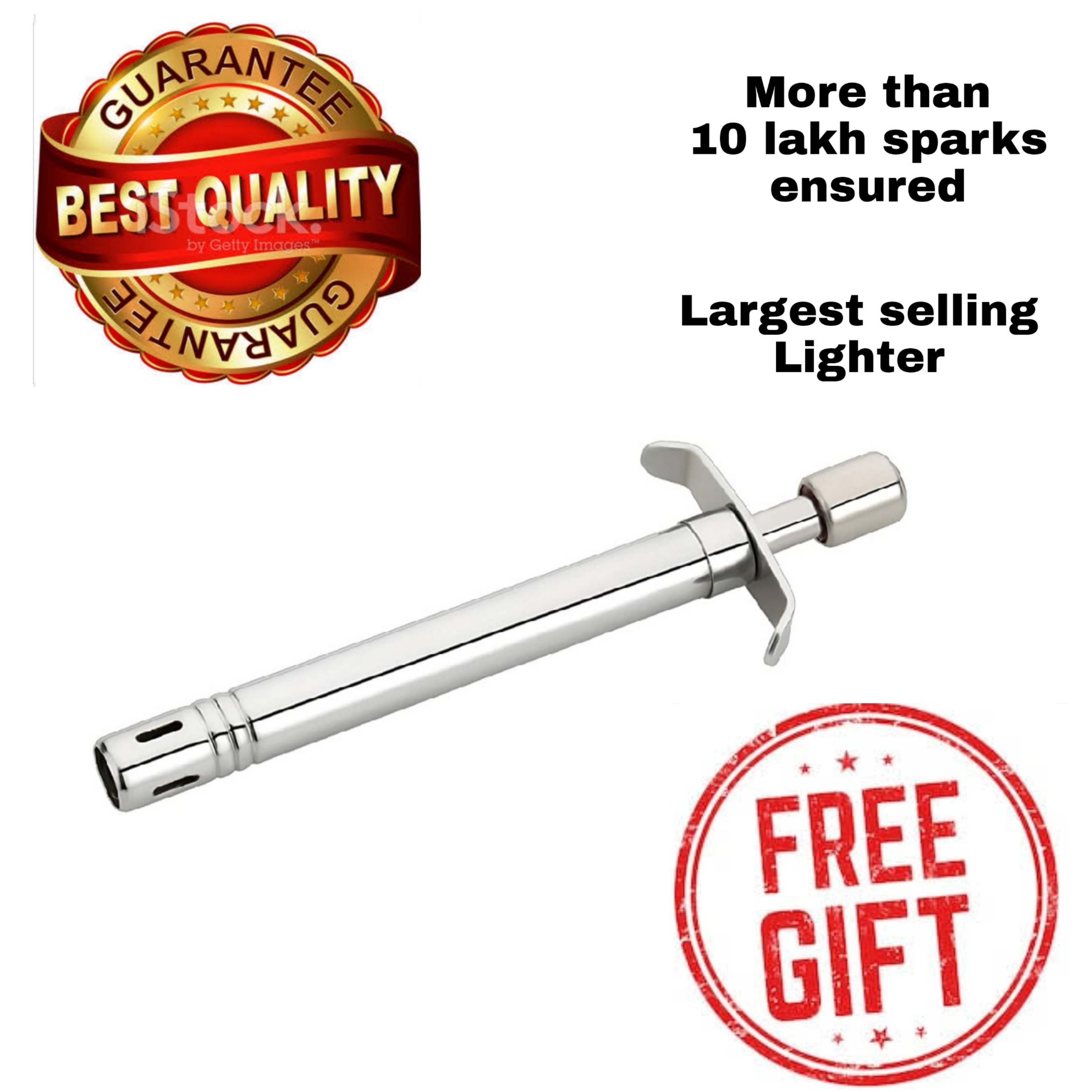 Buy Wellbeing Within asy Grip Stainless Steel Regular Gas Lighter for