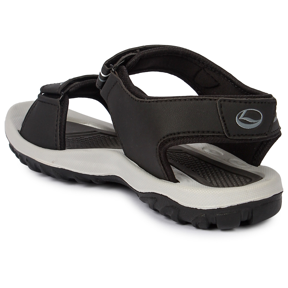 Buy Lancer Men's Black/Grey Sports Sandal & Floaters Online @ ₹499 from ...