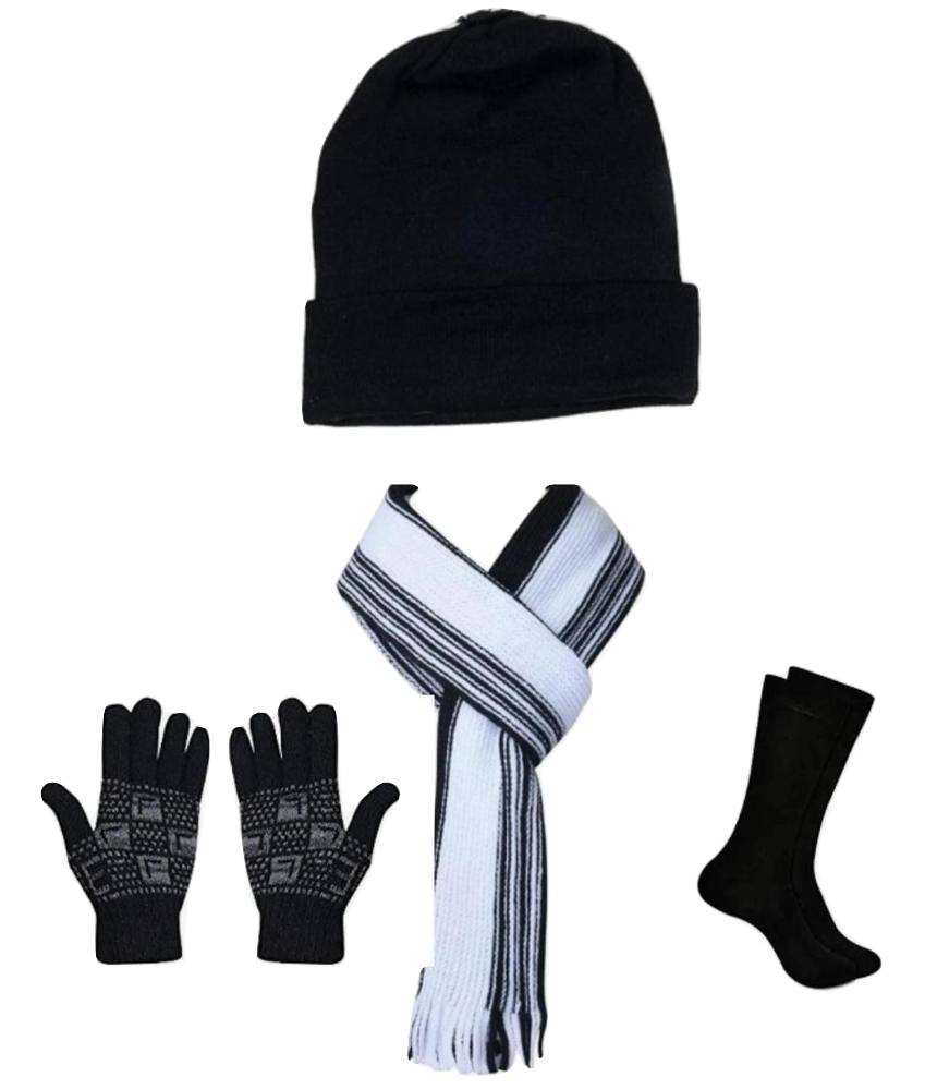 [App_only] EXCLUSIVE Winter Combo Unisex (Cap-Muffler-Gloves-Socks)