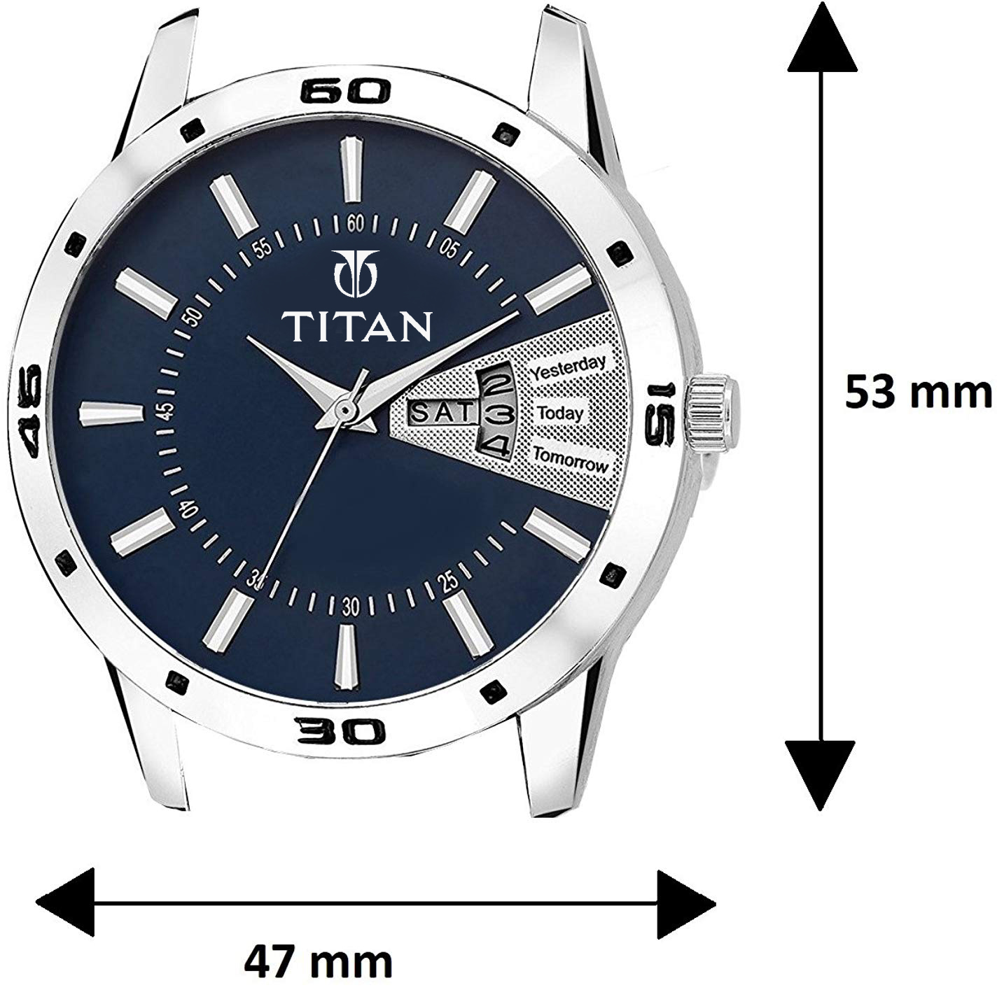 Buy Titan Men Limited Edition Silver Chain Watch Online - Get 83% Off