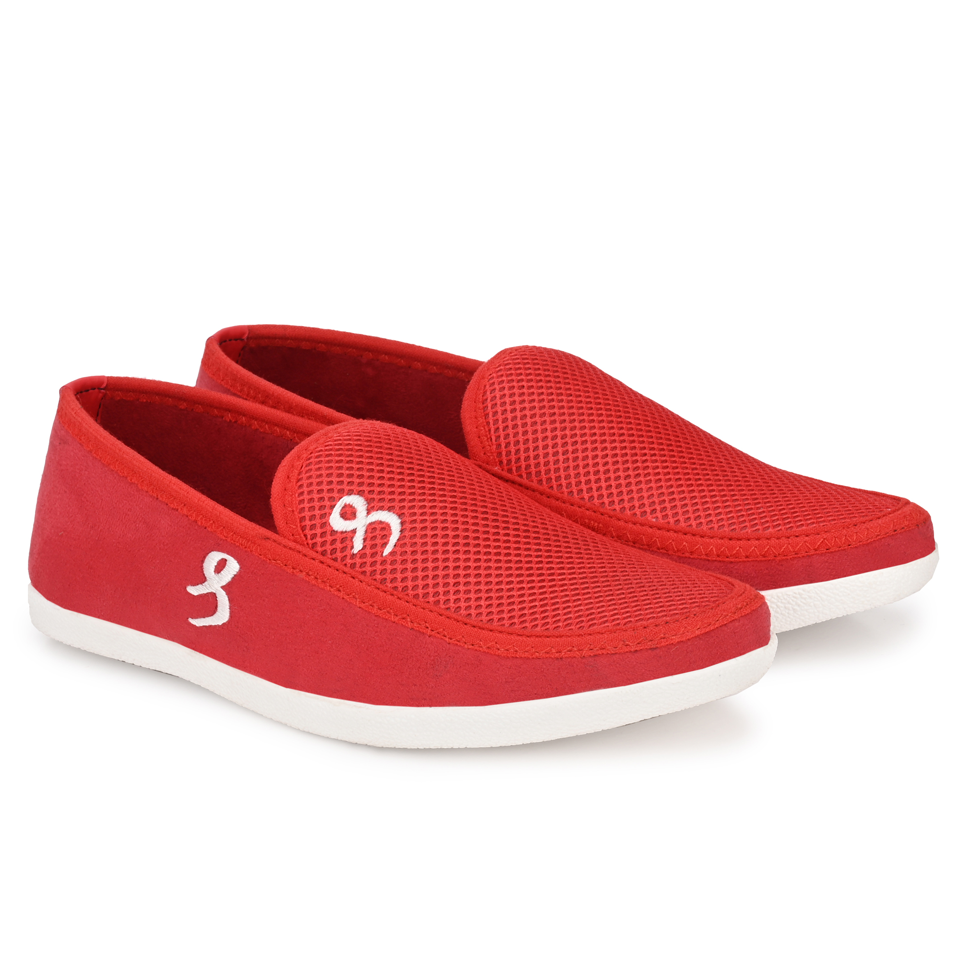Buy Badlav Red Charanpaduka Loafer Online @ ₹499 from ShopClues