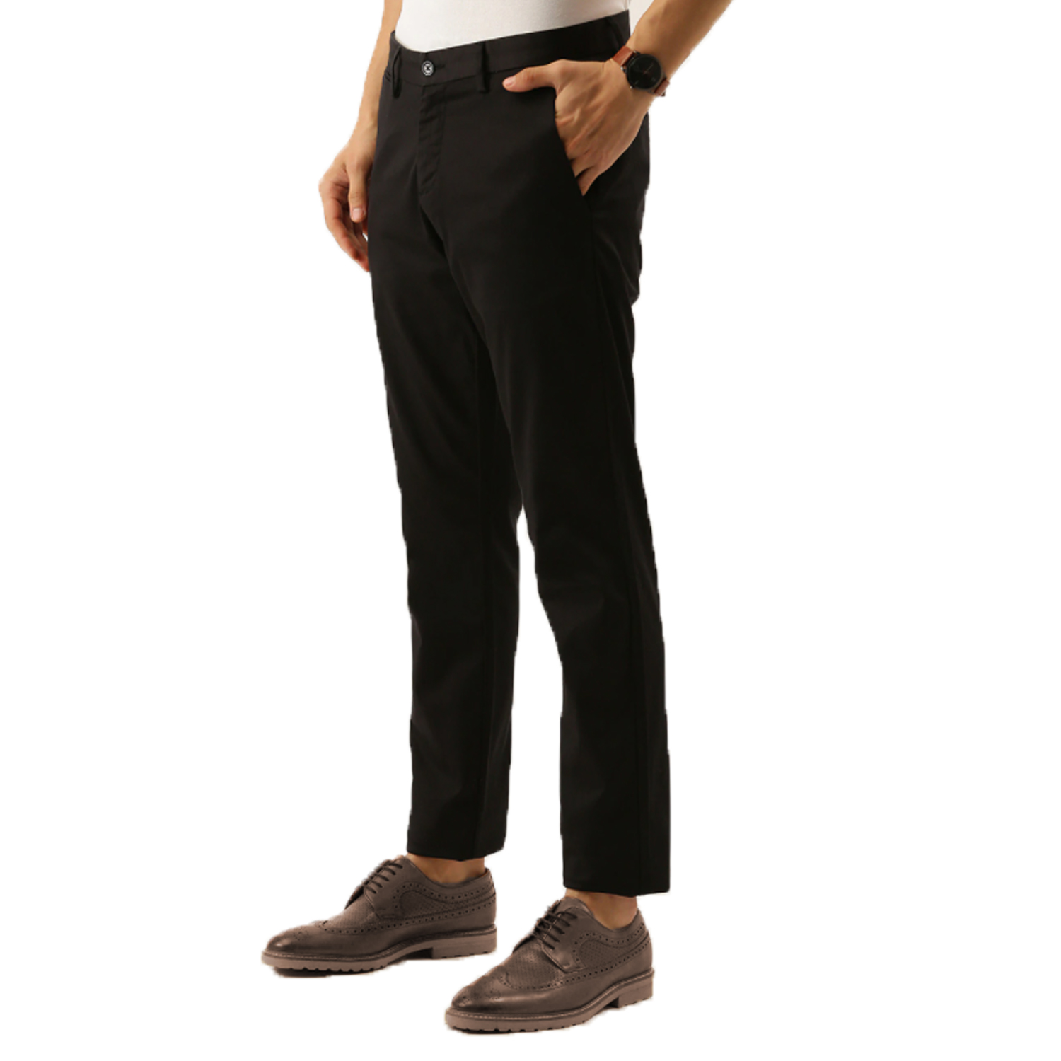 Buy Editlook Men's Multicolour Lycra Trousers(Pack Of 3) Online ₹1919