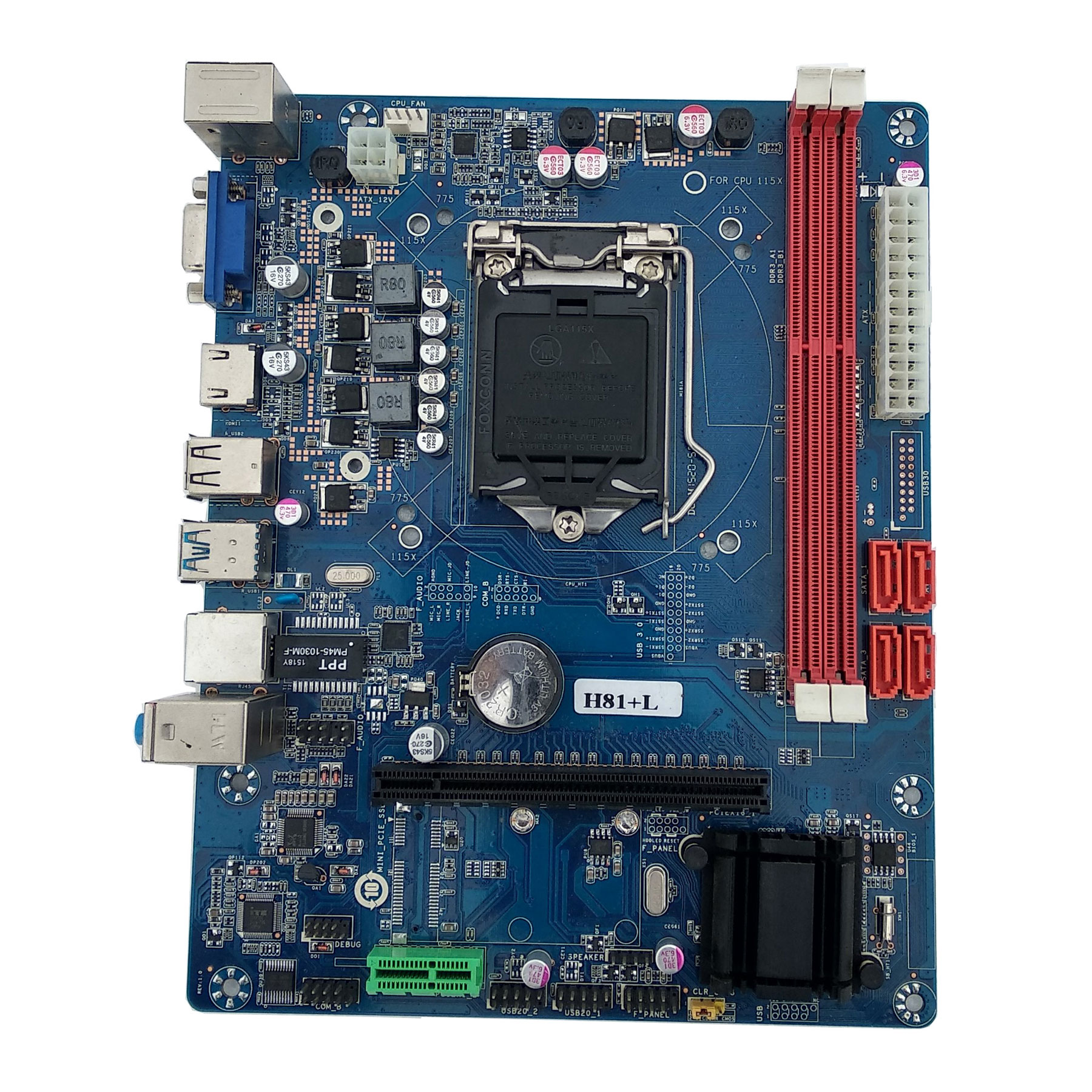 Buy H81 Intel H81 Socket 1150 mATX Motherboard with HDMI, VGA, Audio ...