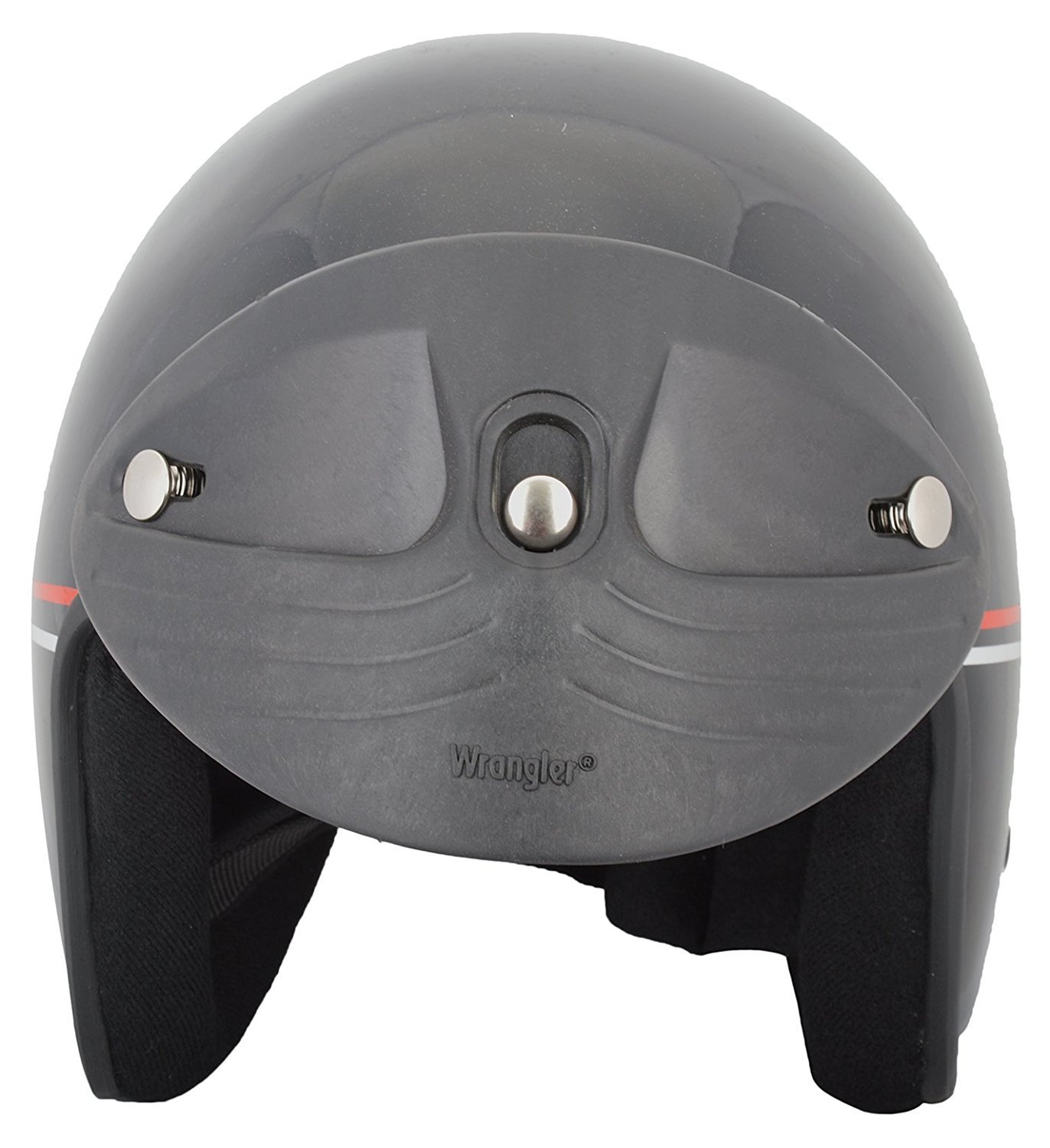 WR SECURE HELMET BLACK 580MM L Without visor cap type Secure Half Face Helmet  Black, L 