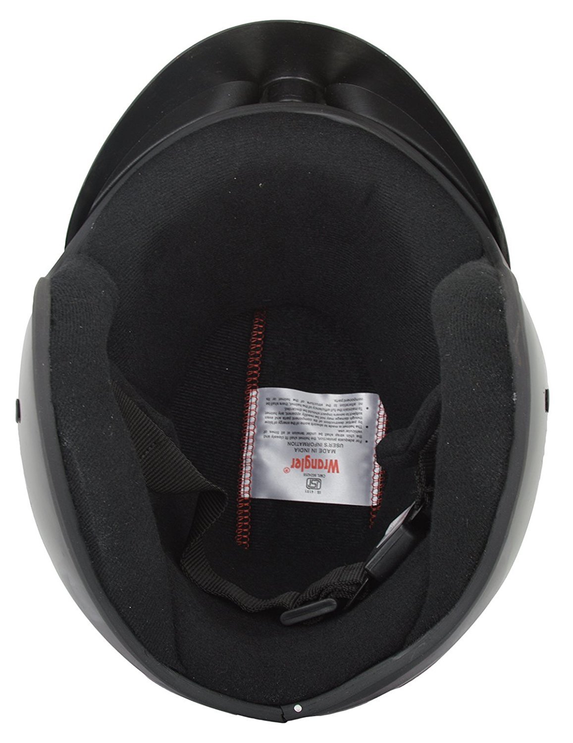 Buy WR-SECURE HELMET BLACK 580MM-L Without visor cap type Secure Half ...