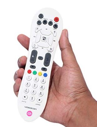 Buy Videocon Dish Set Top Box D2h Remote Control Online @ ₹329 From ...