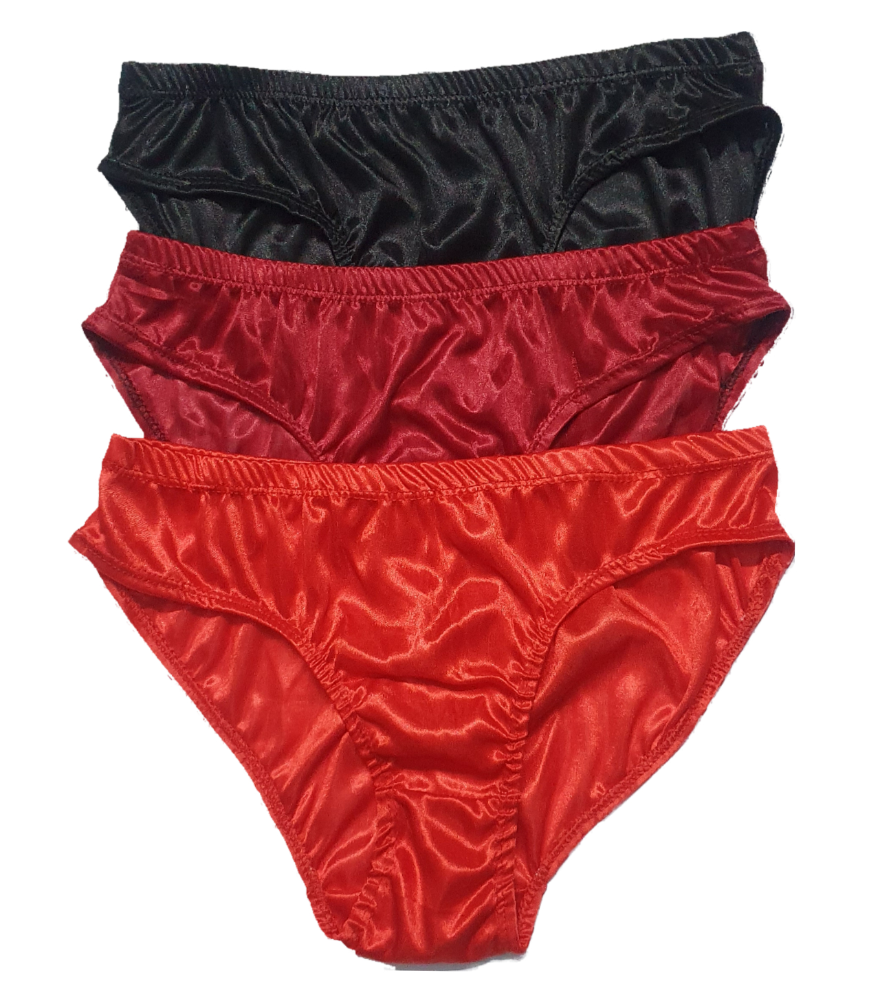 Buy PADDED BRA MULTICOLOR (3) + HIPSTER SATIN MULTICOLOR PANTY (3