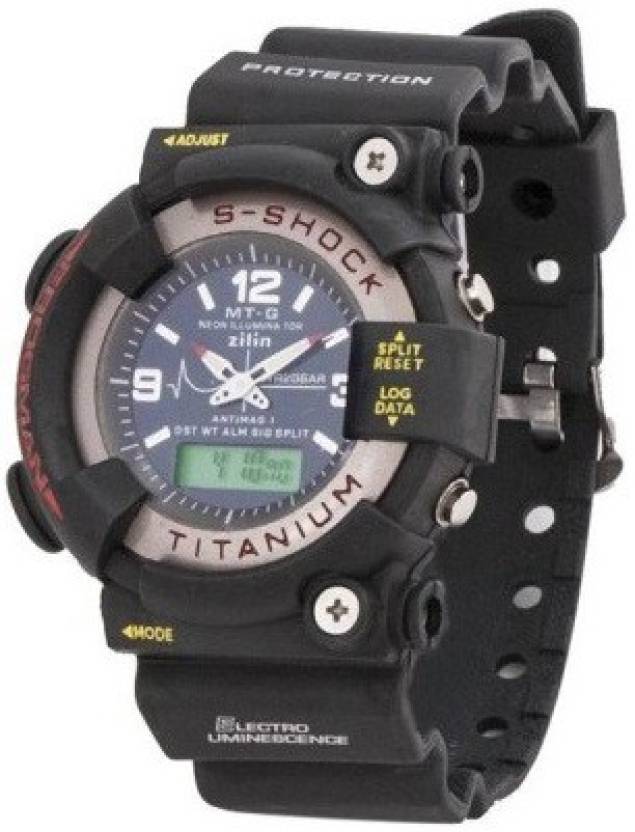 NG BigB Trendy MTG S Shock Sports Dual Time Analog And Digital Watch For Men 6 MONTH WARRANTY