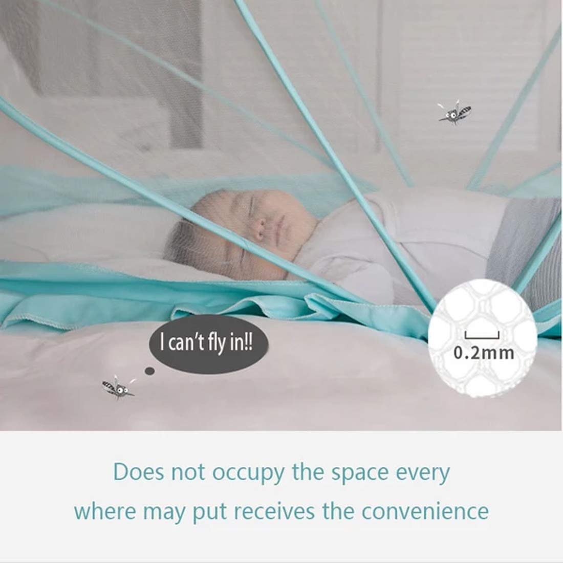 Buy AFFIX ENTERPRISES Newborn Baby Folding Mosquito Net Portable Cots