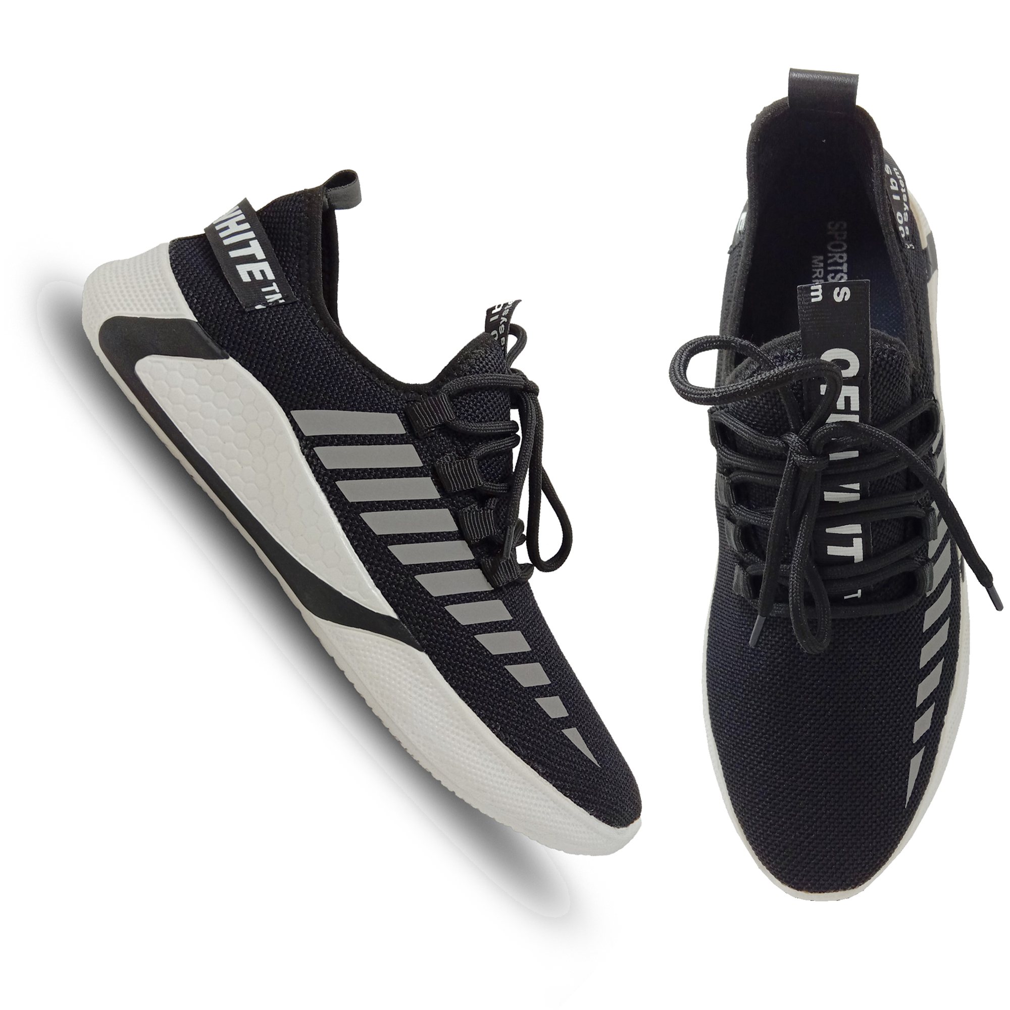 Buy ShoeRise Stylish Casual Shoes Sports Shoes For Mens For Men Black