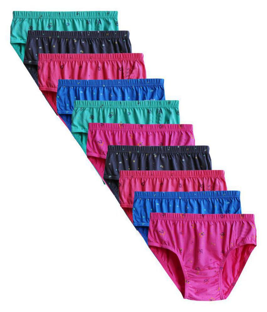 Buy Womens Brief Ladies Printed Bright Panty Set Of 6 Pcs Online ₹270 From Shopclues 5055