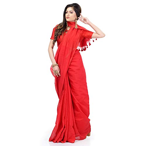 Buy Desh Bidesh Women`S Bengal Khadi Ghicha Handloom Cotton Silk Saree ...