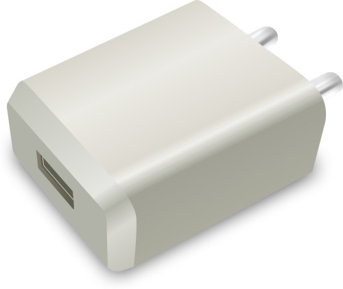 Portronics POR 898 Portable USB Adapter 2.0A Super Quick Charger 2 A Mobile Charger White