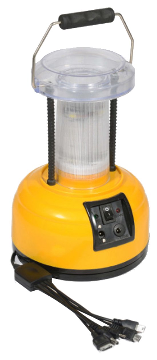 SUI Plastic Multifunction LED Lantern Lamp With Mobile Charging, Hi/Low Lighting Option  Multicolour, 3 watt 
