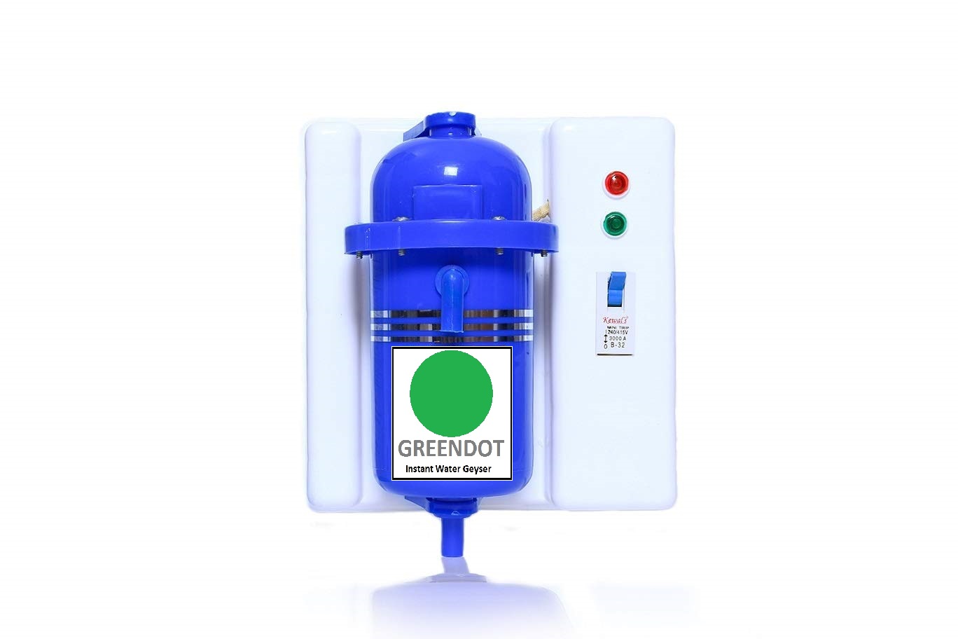Buy greendot Instant Water Geyser Heater with inbuilt MCB for extra