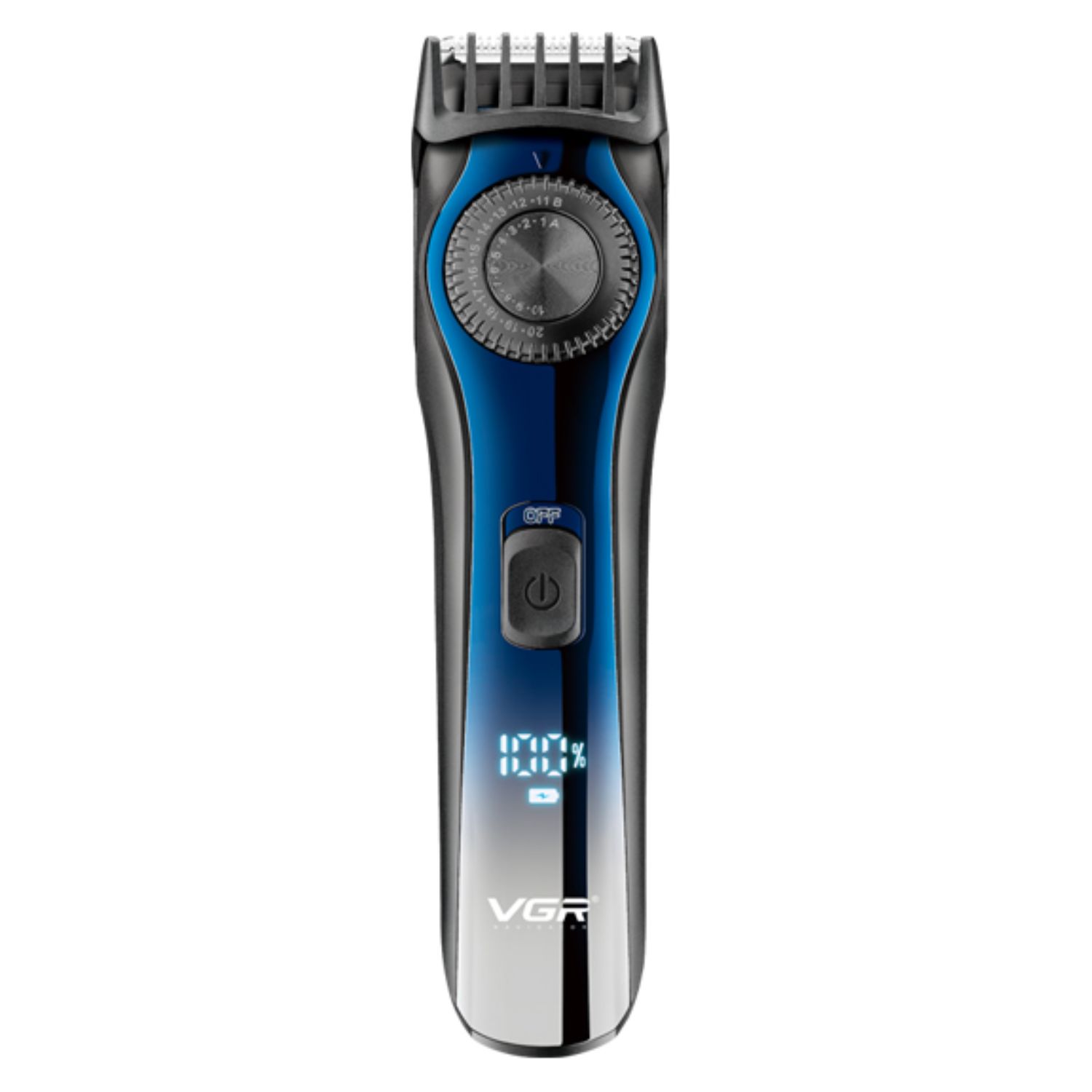 VGR V 080 Cordless Professional Hair Trimmer Runtime 120 min Trimmer for Men Blue, Black