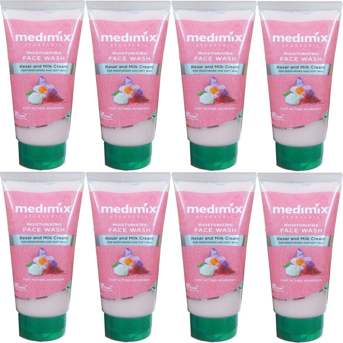 Buy Medimix Moisturising ( Kesar Milk Cream) Face Wash (50 ml) ( Pack
