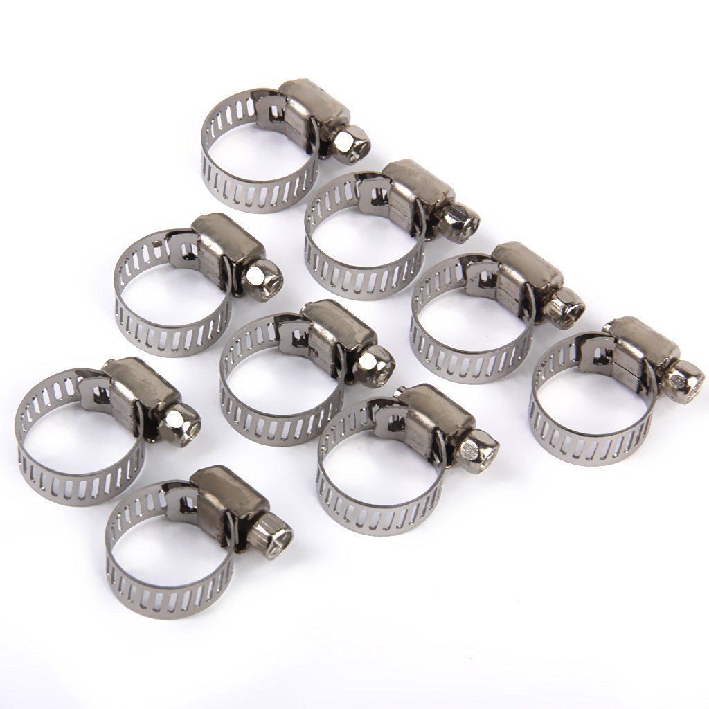 Buy Stainless Steel 13mm to 26mm Hose Pipe Clamps / hose pipe Clips ...