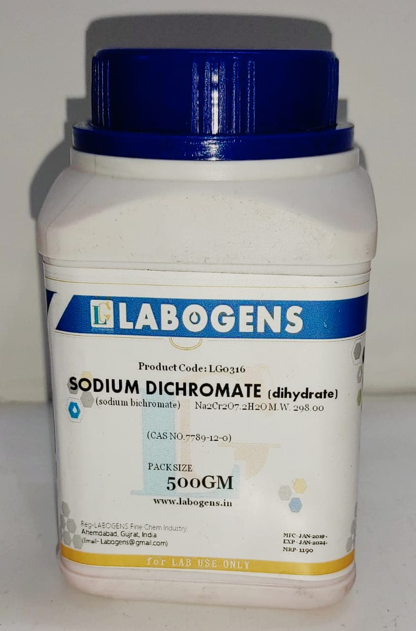 Buy Sodium Dichromate Dihydrate 98 Extra Pure 500 Gm Online ₹1150 From Shopclues 1742