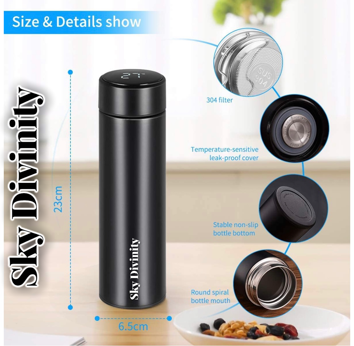 pavaki digi smart flask