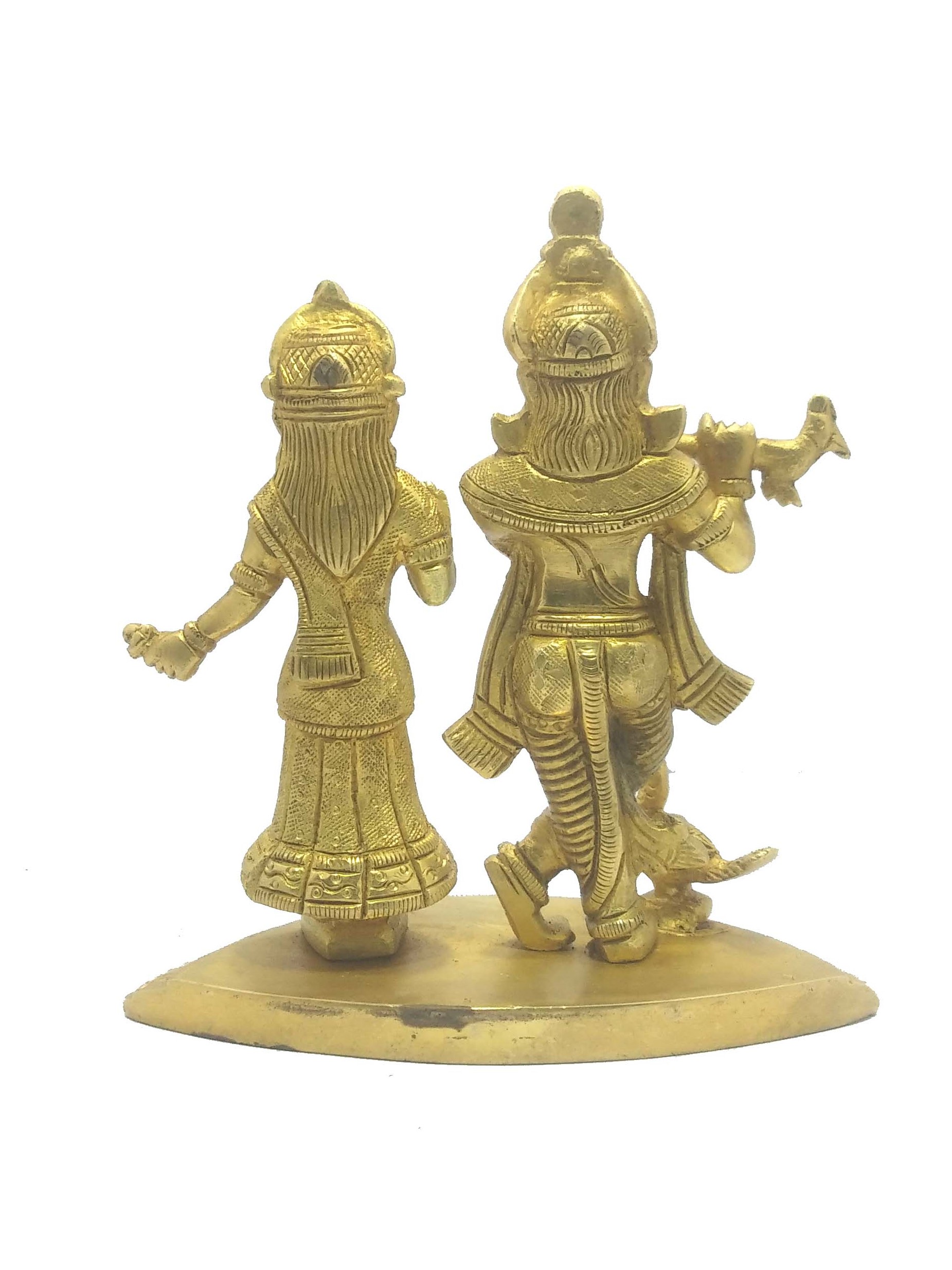 buy-brass-radha-krishna-with-peacock-statue-height-7-inch-length-6-inch-weight-1-500-kg