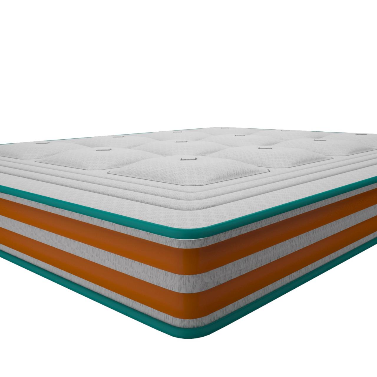 Orthopeadic Reversible 5 Inches Single Size Supersoft HR Foam Mattress by Restoria