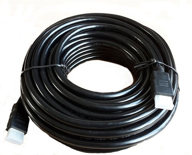 PAC HDMI Cable Male to Male 1.4v HD 1080p for LCD TV, PC and Laptop 20 Meter Black